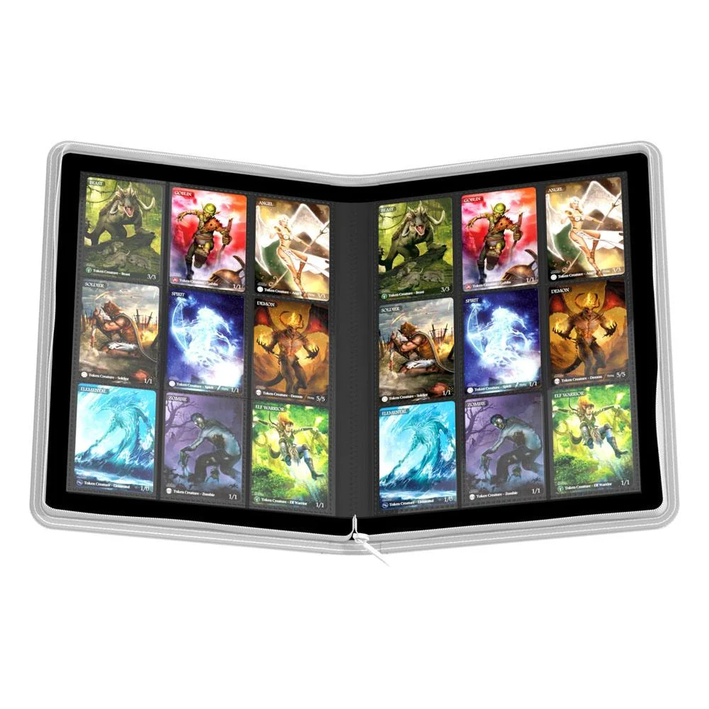 Ultimate Guard Zipfolio (360 double-sleeved cards) 18-Pocket 70 x 94 mm Xenoskin - White